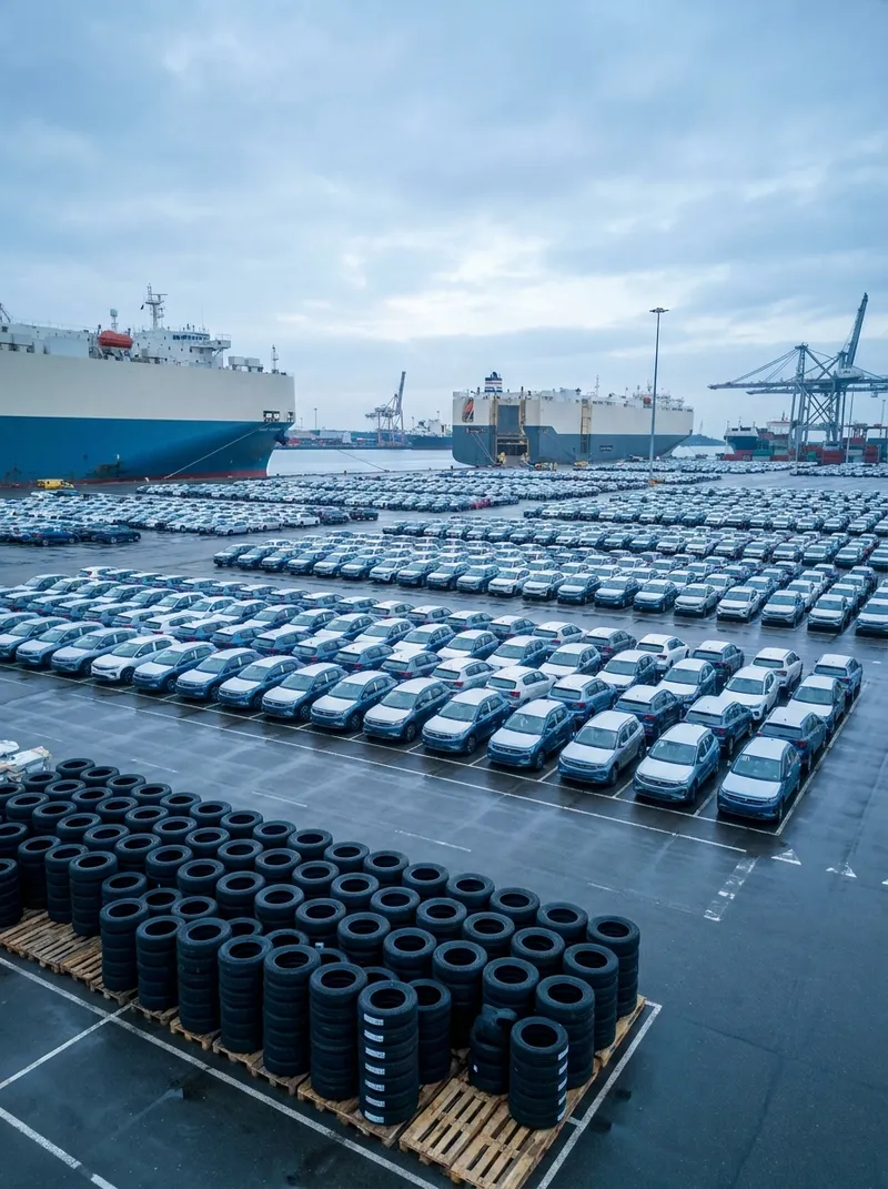 Automóveis e pneus